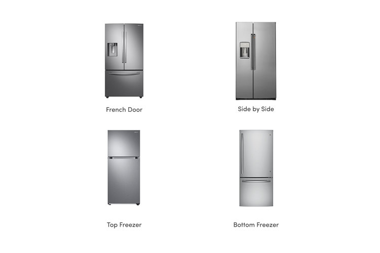 Normal refrigerator deals height